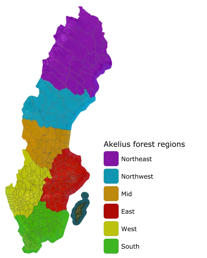 map of regions